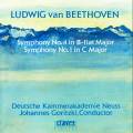Beethoven : Symphonies n 1 & 4. Goritzki
