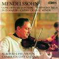 Mendelssohn : Concerto pour violon et symphonie n 8. Lysy.