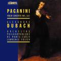 Paganini : Concerto pour violon n 2 & 5. Dubach. Foster.