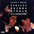 Strauss, Brahms, Dvorak : Pices pour piano  quatre mains. Crommelynck.