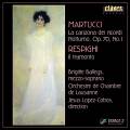 Martucci : La Canzone dei Ricordi, Notturno. Respighi : Il tramonto. Balleys, Lopez-Cobos.