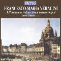Veracini Francesco Maria : XII sonates pour violon solo et basse