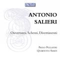 Antonio Salieri : Ouvertures et divertissements. Ensemble Quartetto Amati, Pollastri.