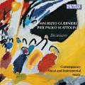 Guernieri, Scattolin : Bicinium, musique contemporaine vocale et instrumentale. Zanetti, Guernieri, Scattolin.
