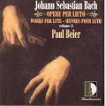 Bach : uvres pour luth. Beier.
