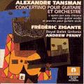 Tansman : uvres pour guitare et orchestre. Zigante.