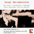 Dallapiccola : Musique orchestrale. Queyras, Roph.