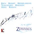 In un soffio! Arrangement pour orchestre de fltes d'uvres de Bach, Mozart, Mendelssohn, Tchaikovski. Zephyrus.