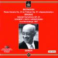 Rudolf Serkin joue Beethoven et Brahms : uvres pour piano.