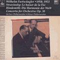Stravinski/Hindemith : Wilhelm Furtwngler, 1950-1953