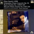 Schumann /Bach/Mozart : dinu Lipatti - 1950