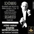 Schoenberg A/ Siegmeister E : Quartet Op.10 No.2