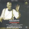 Hans Knappertsbusch dirige Brahms et Wagner.