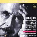 Claudio Arrau joue Schubert, Liszt et Albniz. Cantelli.