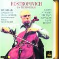 Rostropovich In Memoriam : Œuvres pour violoncelle.