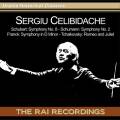 Sergiu Celibidache dirige Schubert, Schumann, Franck, Tchakovsky 2 CD