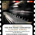 Claudio Arrau joue Beethoven : Les 5 concertos pour pianos. Galliera.
