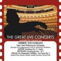 Herbert von Karajan, direction : Great Live Concerts