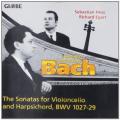 Bach : Sonates pour violoncelle et clavecin, BWV 1027-29. Hess, Egar.