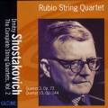 Chostakovitch : Intgrale des quatuors  cordes, vol. 2. Quatuor Rubio.