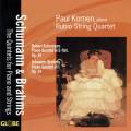 Schumann, Brahms : Quintettes pour piano. Komen, Quatuor Rubio.