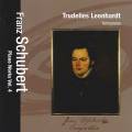 Schubert : uvres pour piano, vol. 4. Leonhardt.