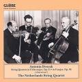 Dvork : Quatuors  cordes n 10 et 12. Netherlands String Quartet.