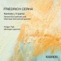 Friedrich Cerha : Keintate I, II (extraits) - version pour baryton et quatuor schrammel. Falk, Attensam Quartett.