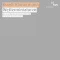 Häusermann : Wetterminiaturen. Piano préparé et recherches sonores.